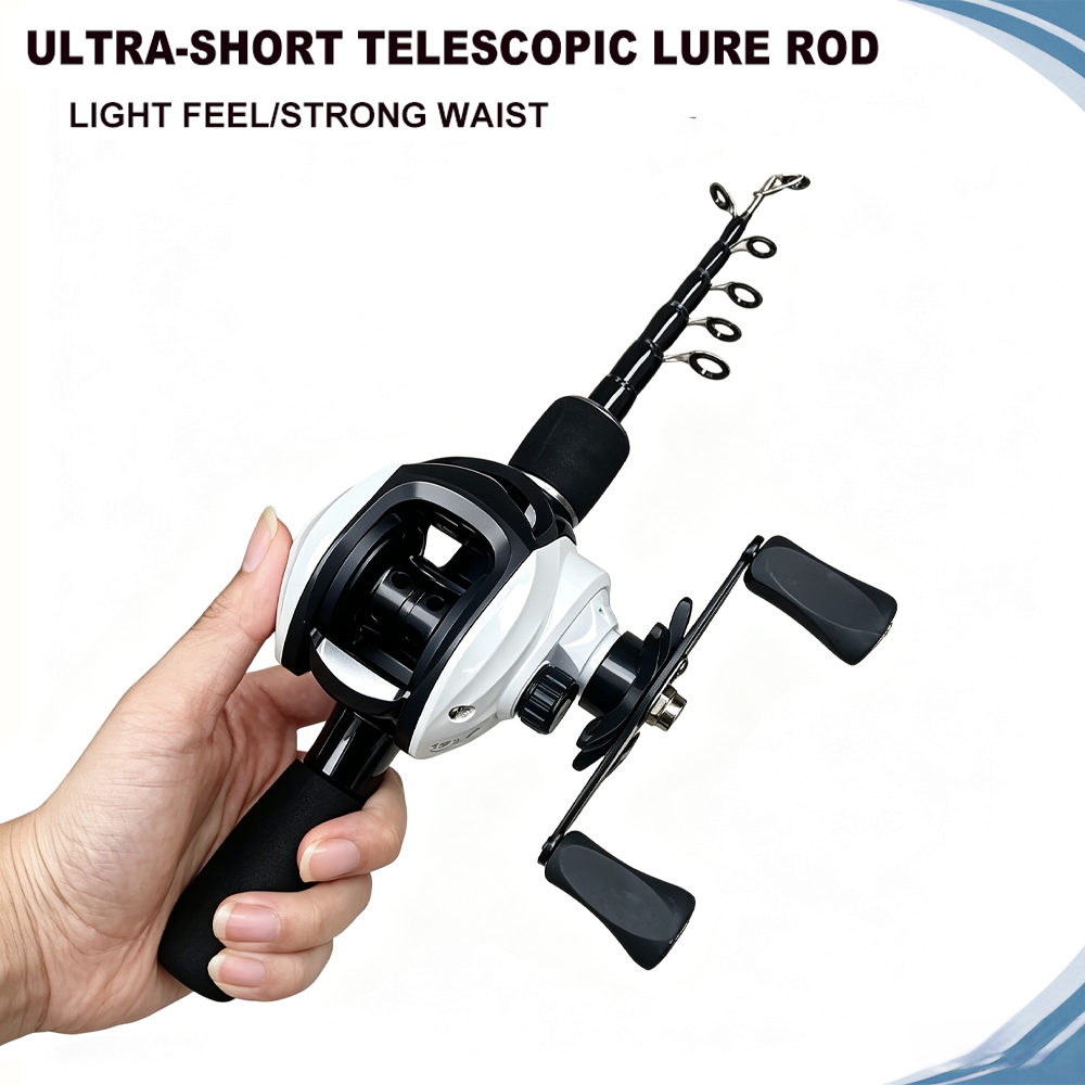 Fishing Rod Spinning - 1,5/1,8 m, ultralekka wędka teleskopowa o