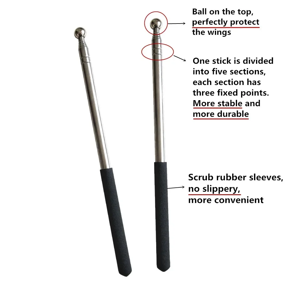 Skrzydła do tańca brzucha Isis – Fishing Rod Telescopic recenzja i cena
